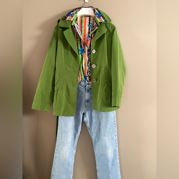 Esprit Green Hooded Trench - Picture 6 of 6